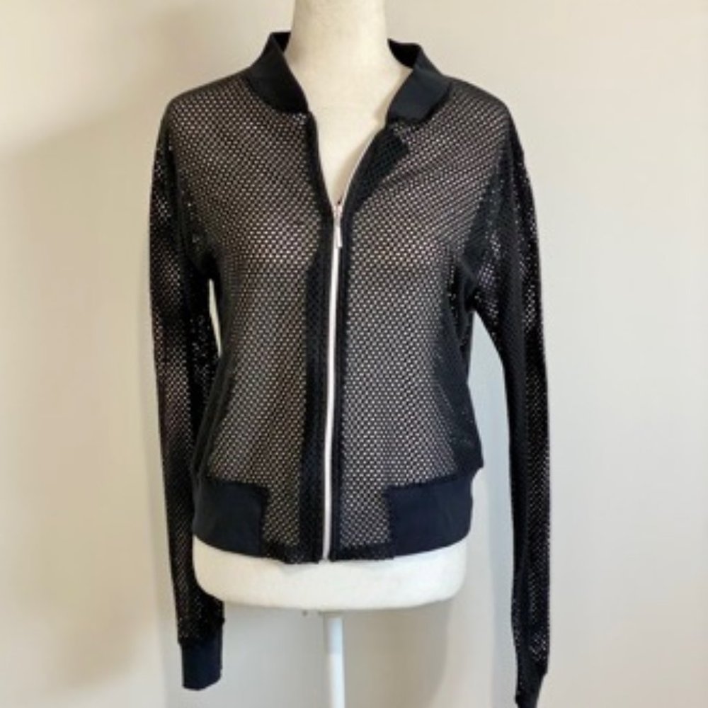 Mesh Black Jacket - image 1